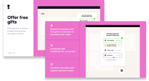 gift box app banner