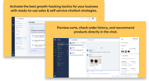 Tidio chat shopify app banner