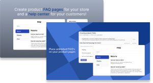 Trusted help center shopify app banner