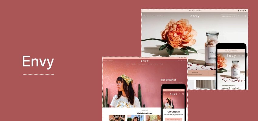 Envy Shopify responsive theme