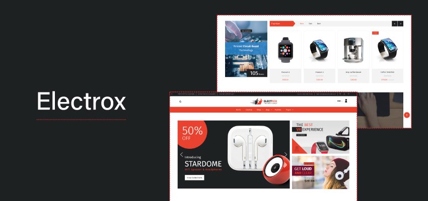 electrox technology theme banner