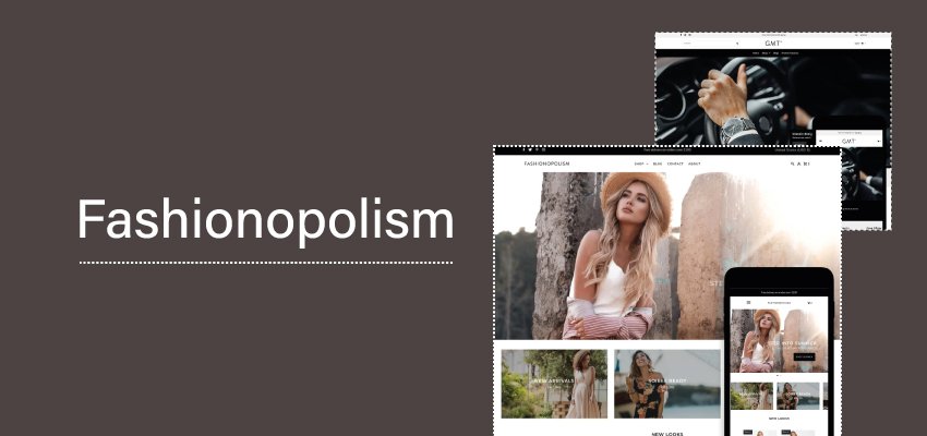 fashionopolism technology theme banner