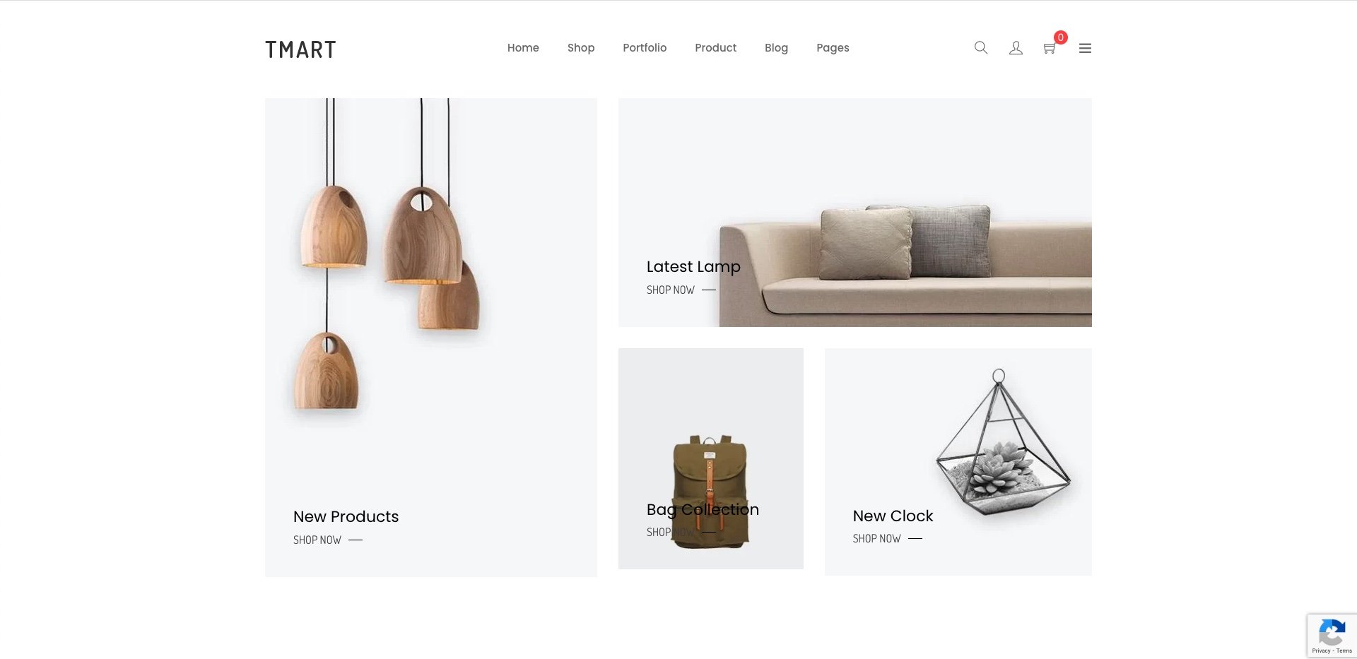 tmart minimal shopify theme demo