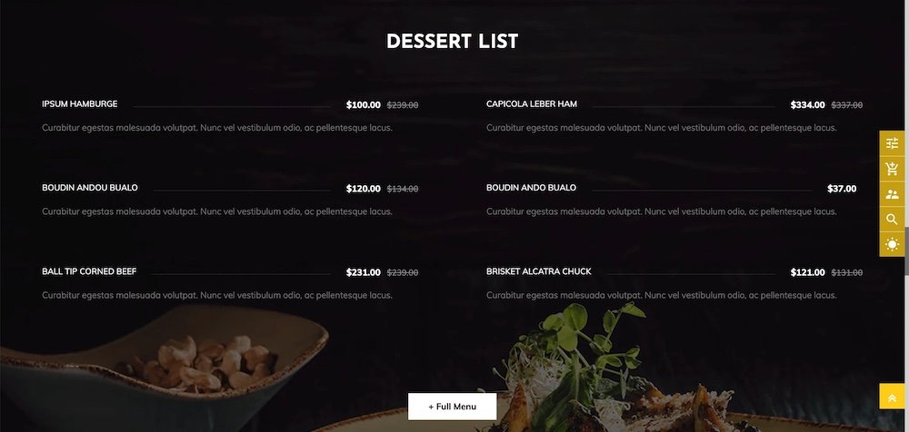 alt text: apetine shopify restaurant theme