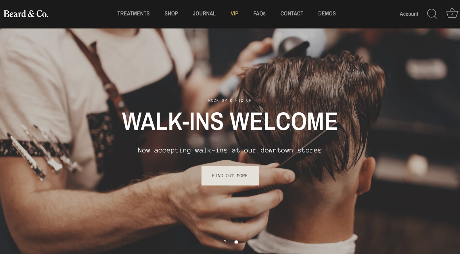 showcase shopify theme demo store