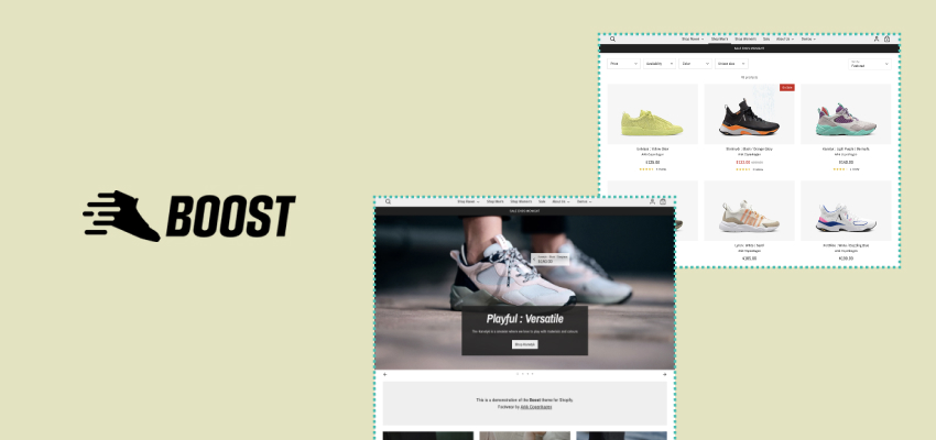 Boost converting Shopify theme banner