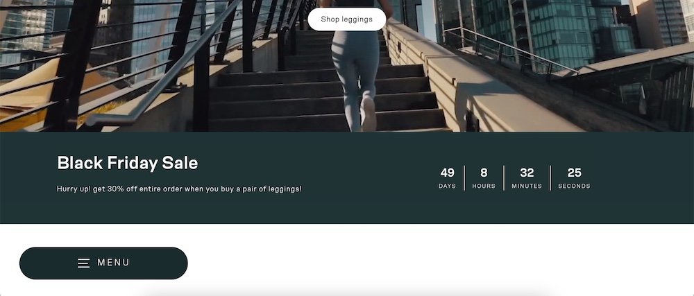 streamline shopify theme for fitness clothing