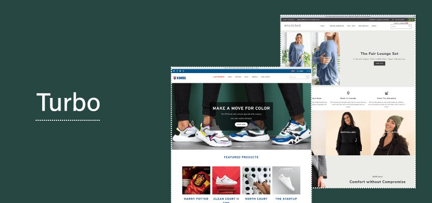 Turbo theme for stores with large inventories