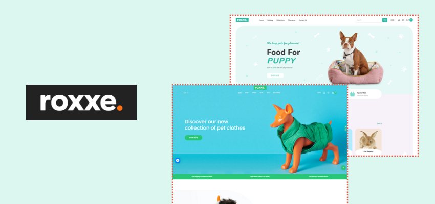 Roxxe shopify theme banner