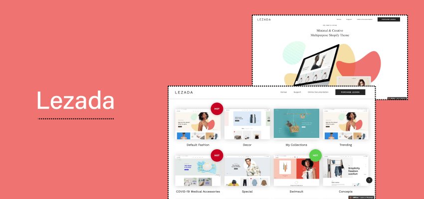 Lezada shopify theme banner