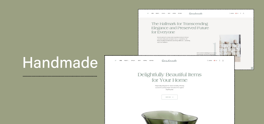 handmade shopify theme