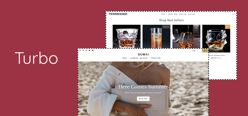 Turbo Shopify theme banner