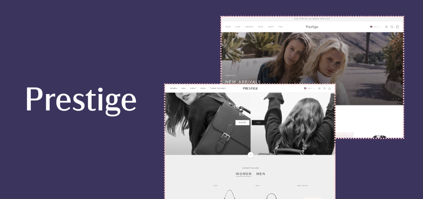 Prestige theme banner