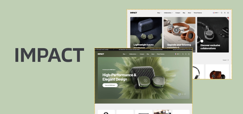 Impact theme banner