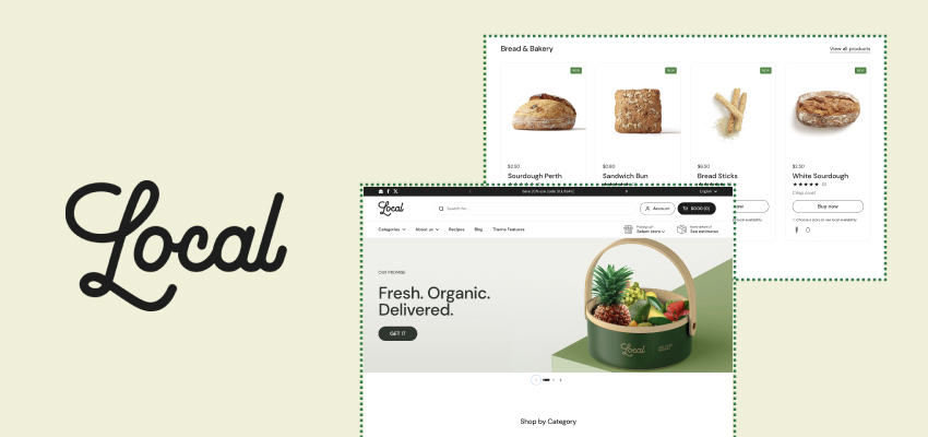 Local theme banner