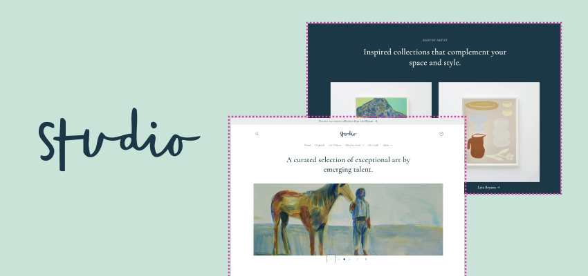 Studio theme banner