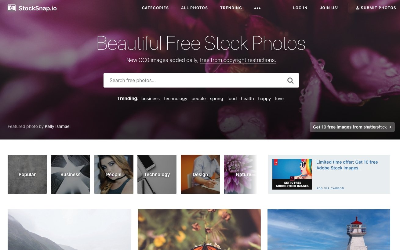 find free stock photos to use for business on stocksnap io
