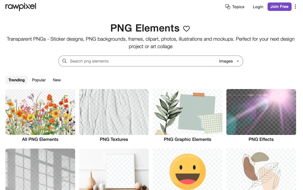 rawpixel stock image website with free photos for business use