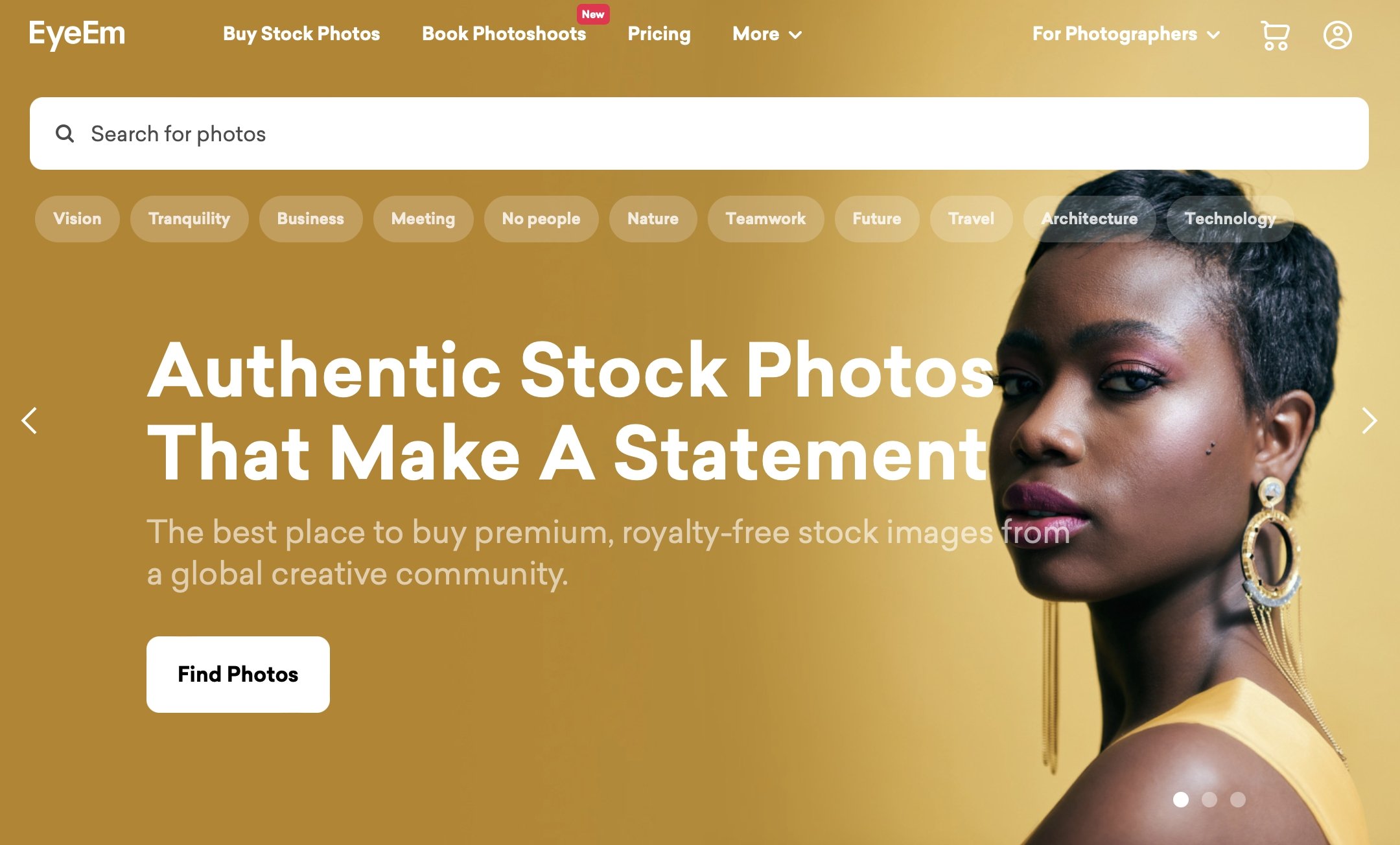 eyeem premium stock photo website for business use