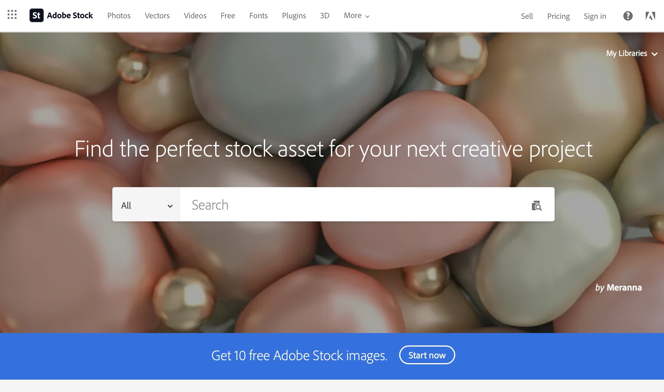 adobe stock premium stock photo website for commercial use