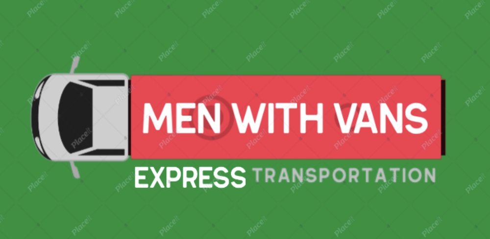 placeit logo maker created logo - men with vans
