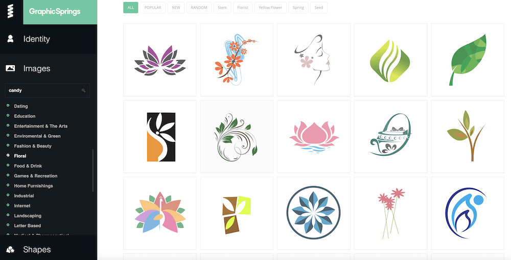 graphic springs - picking out the best images