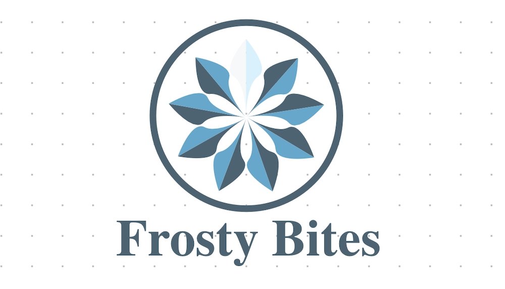 graphic springs created logo - frosty bites