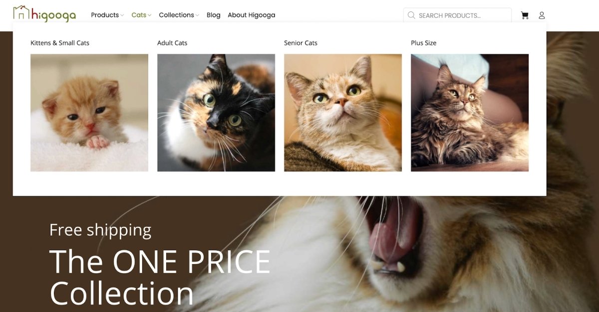 Higooga's LazyBox pet supply product page