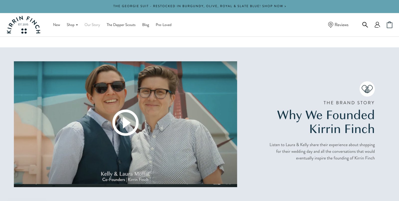 Kirrin Finch About Us page