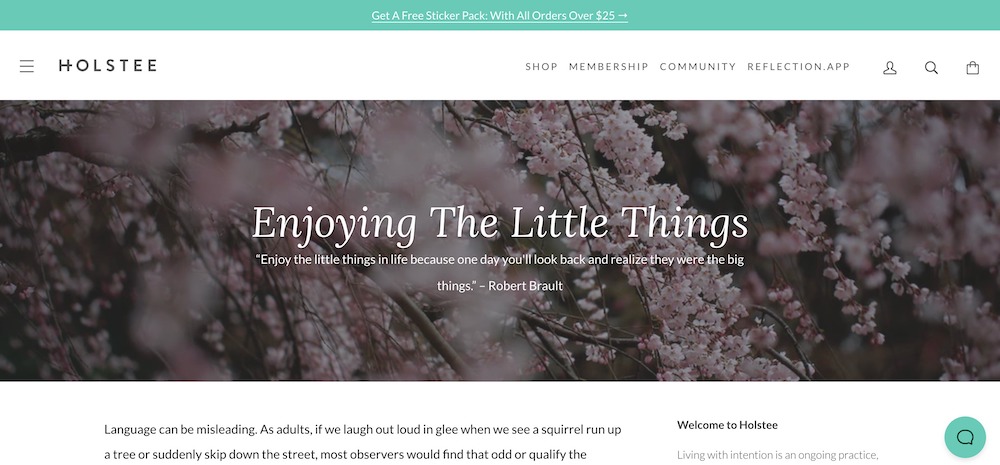 Mindful Matter Shopify blog article