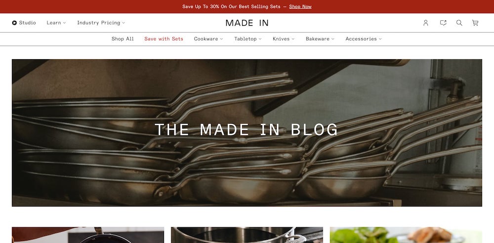 The Made In Shopify blog