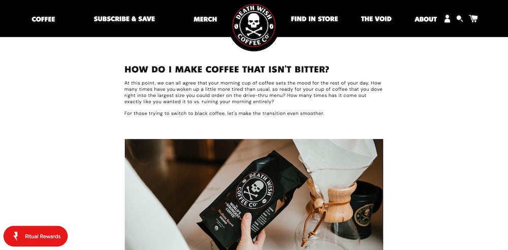 Coffee Talk blog article