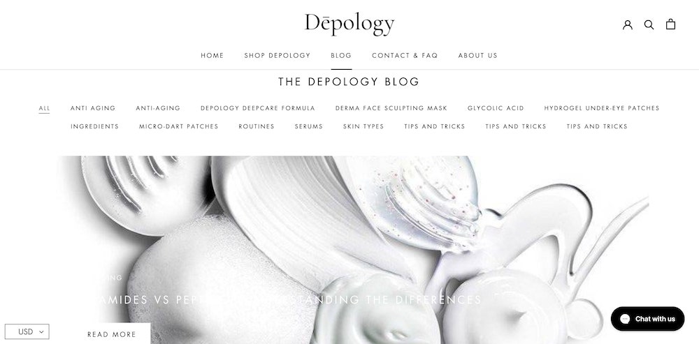 The Depology Shopify blog
