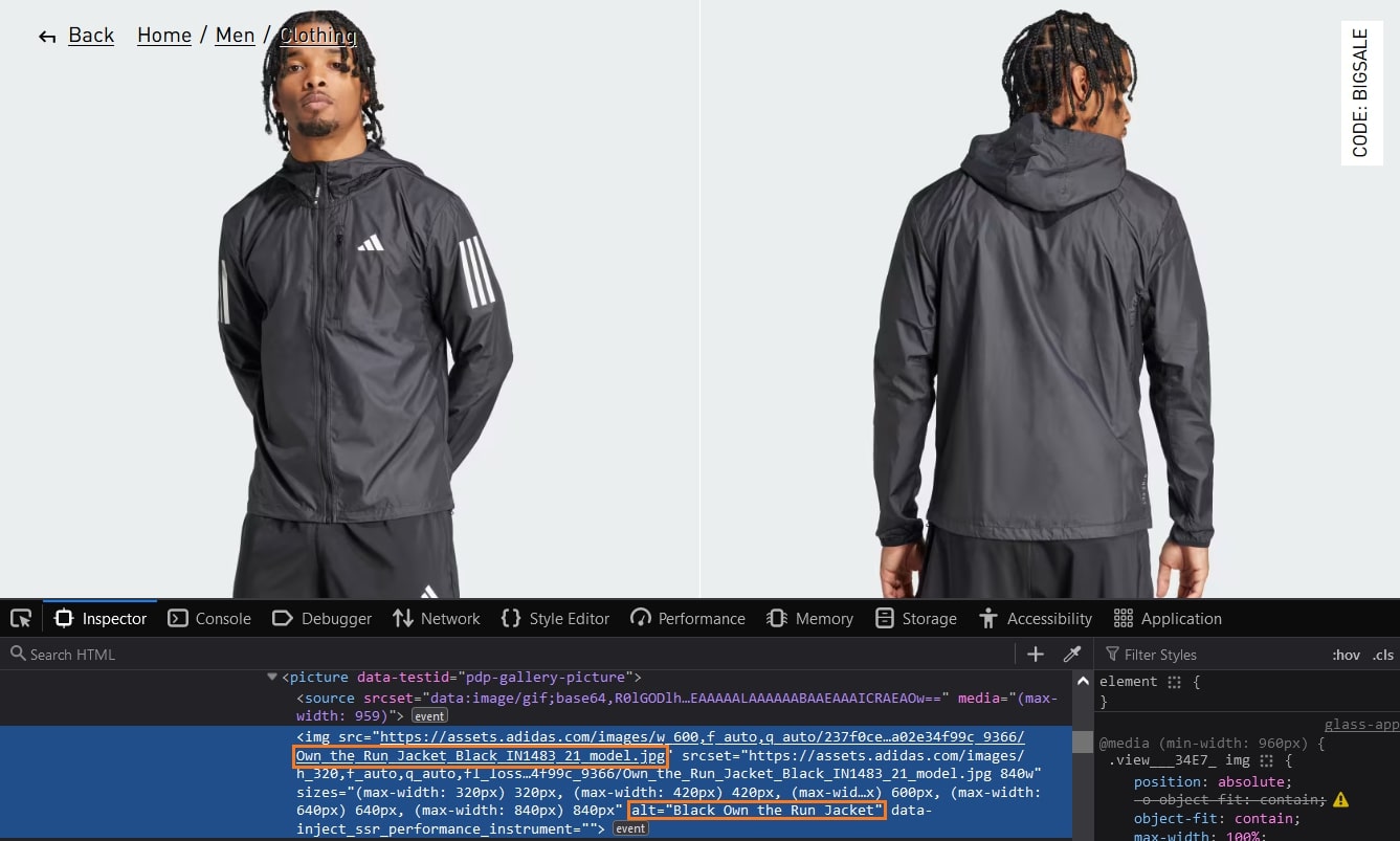 ALT text: SEO image optimization example