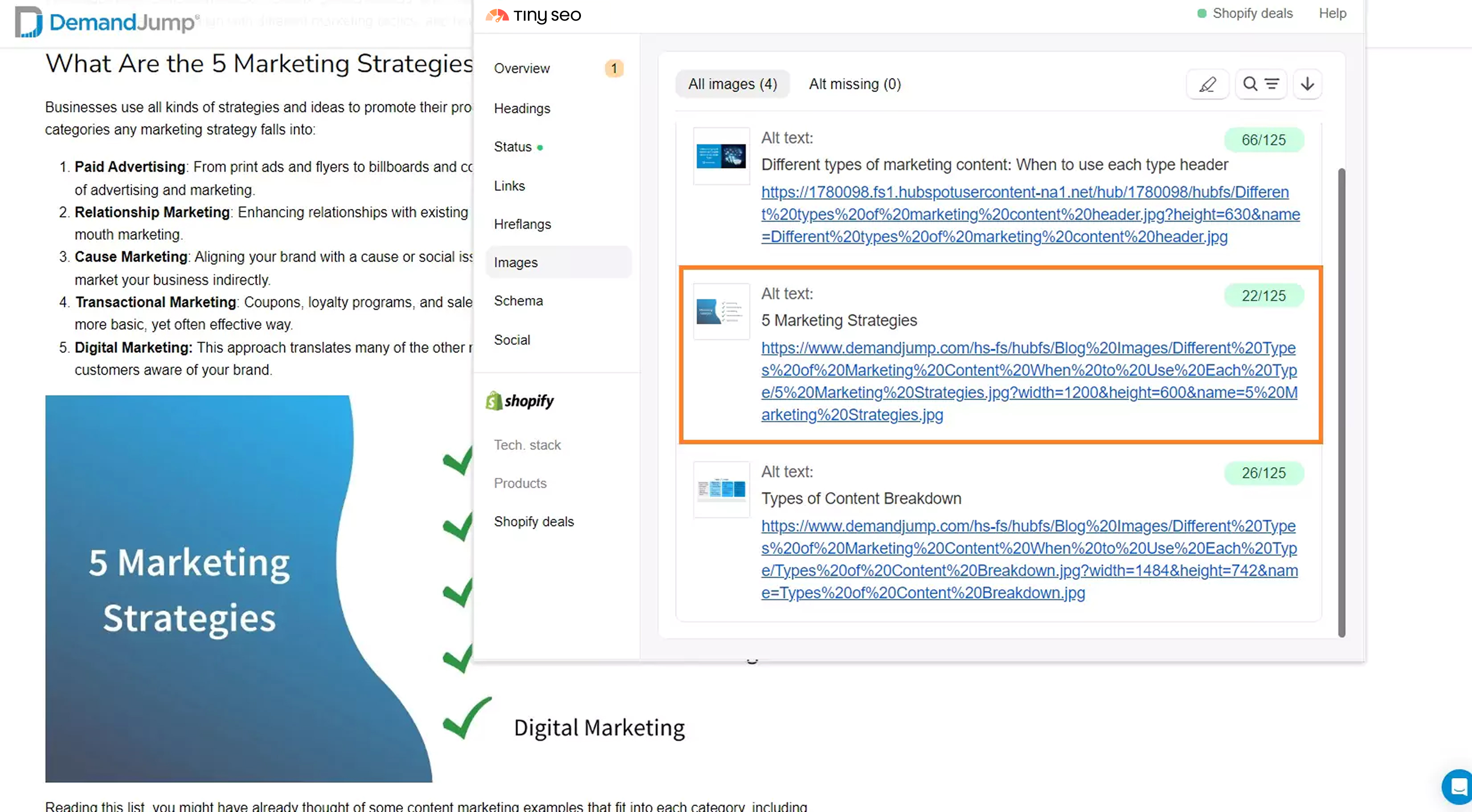 Example of keyword-optimized alt text