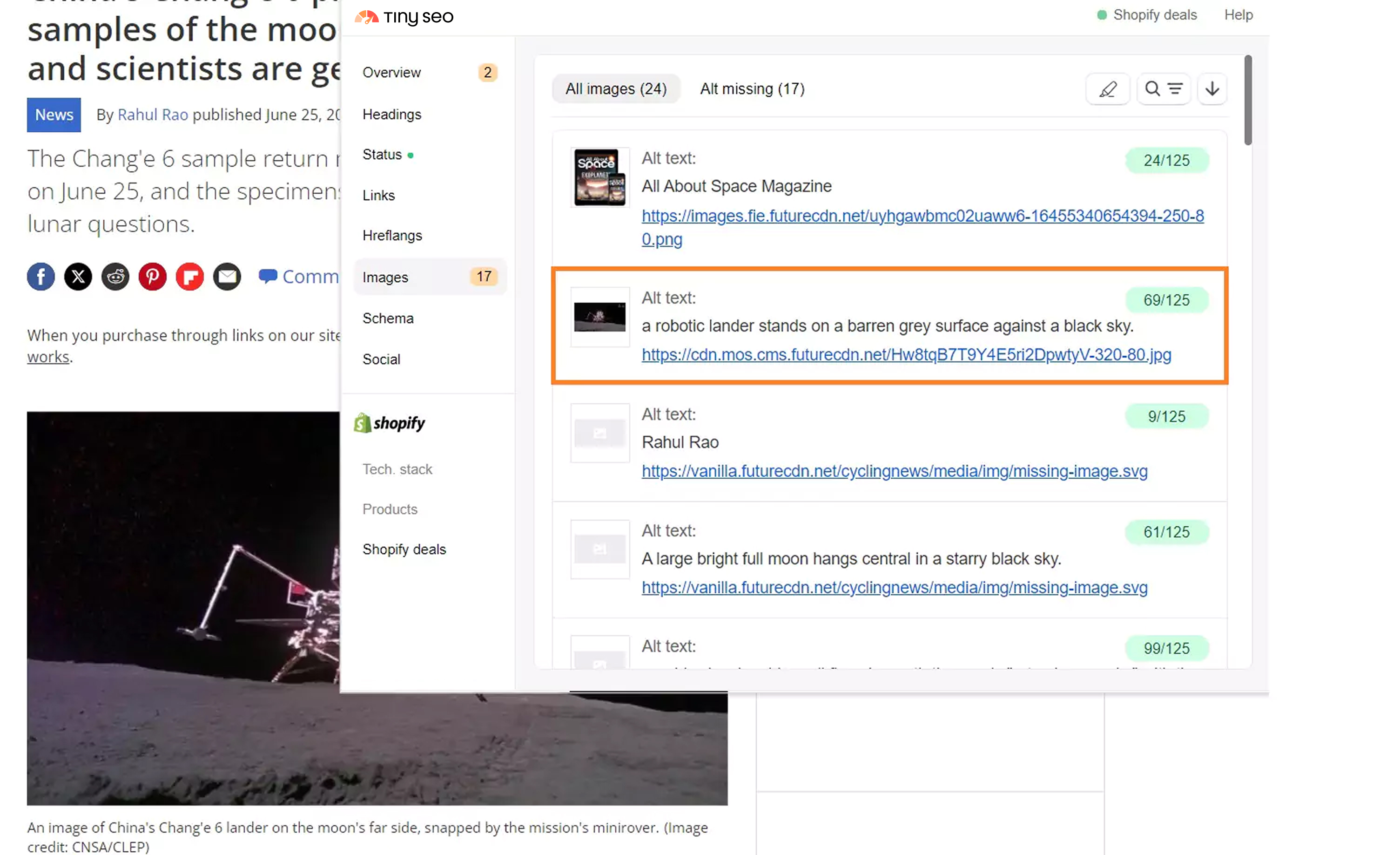 Example of keyword-optimized alt text
