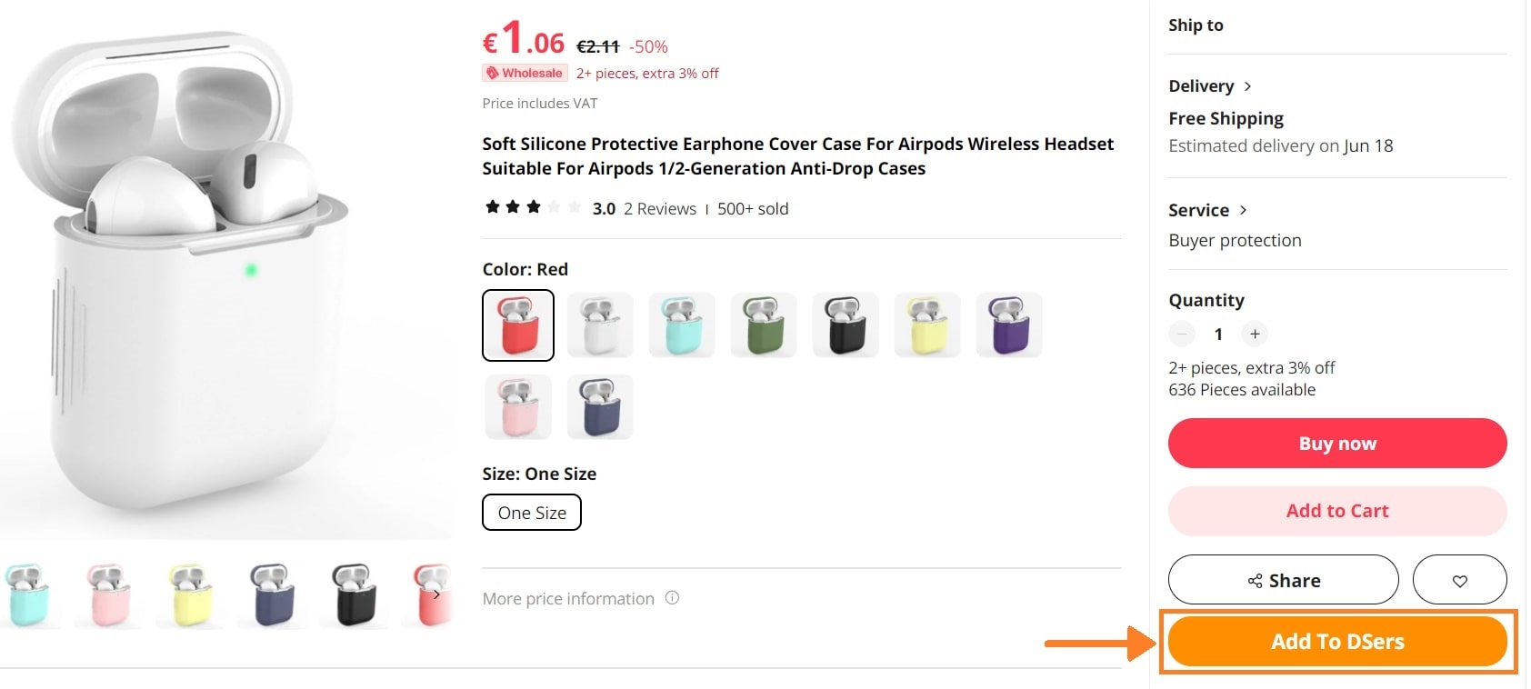 Import AliExpress products to Shopify with DSers