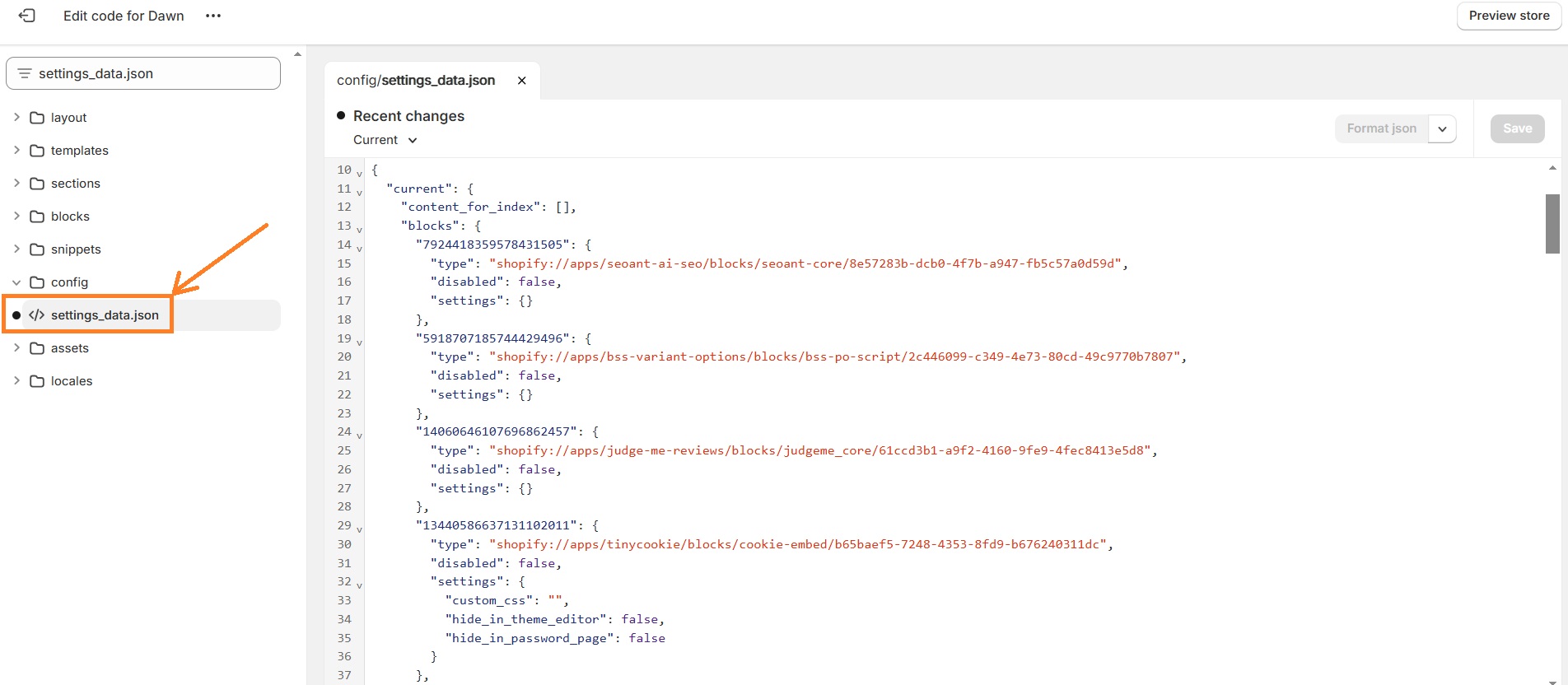 Copying Shopify theme code