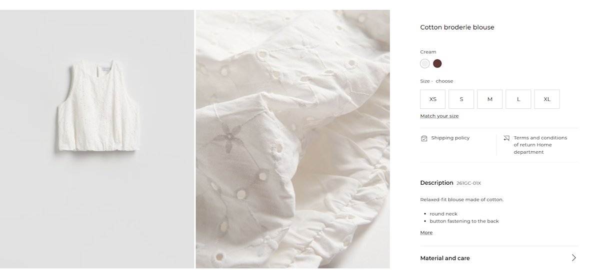 Simple product image photo example