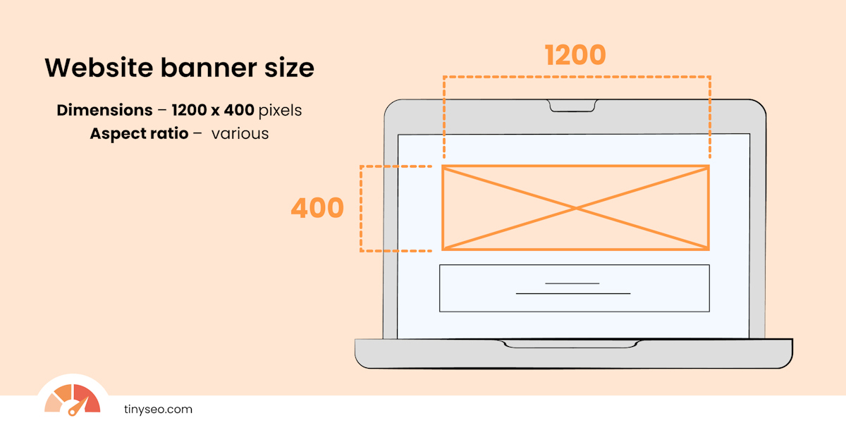 Website banner size