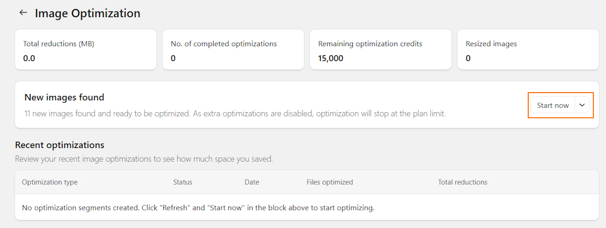 TinySEO image optimization on Shopify