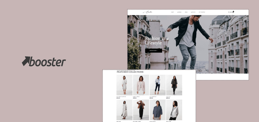 Booster - Shopify theme banner
