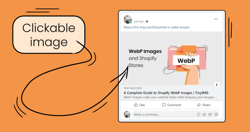 checking if social sharing and open graph tags work by creating a mock post on a social media