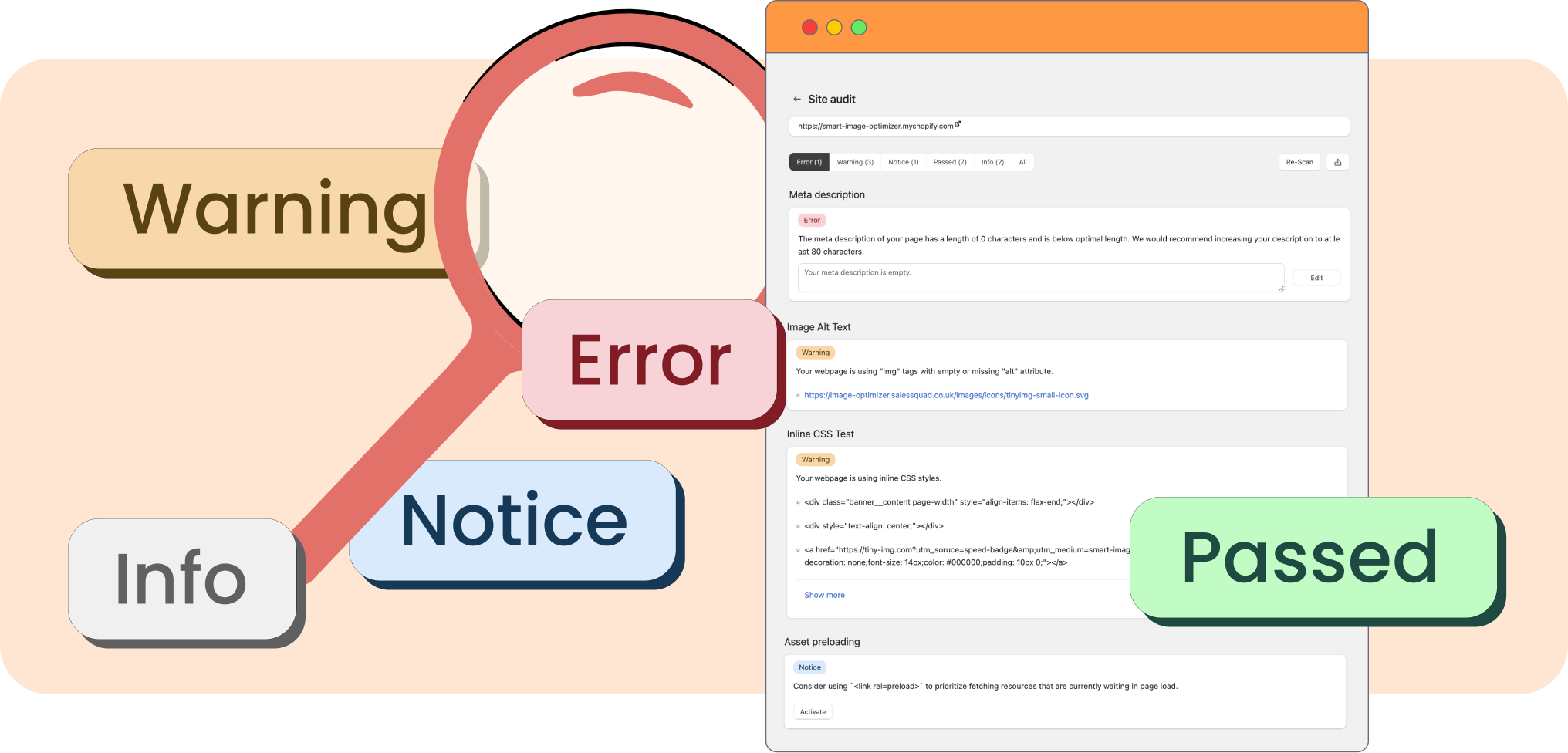 Site audit
