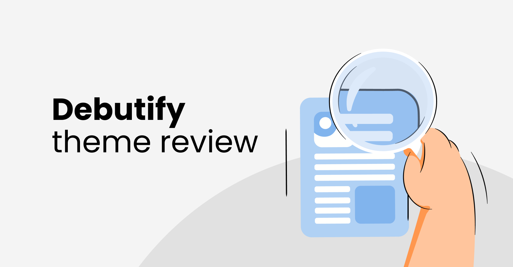 Debutify theme review