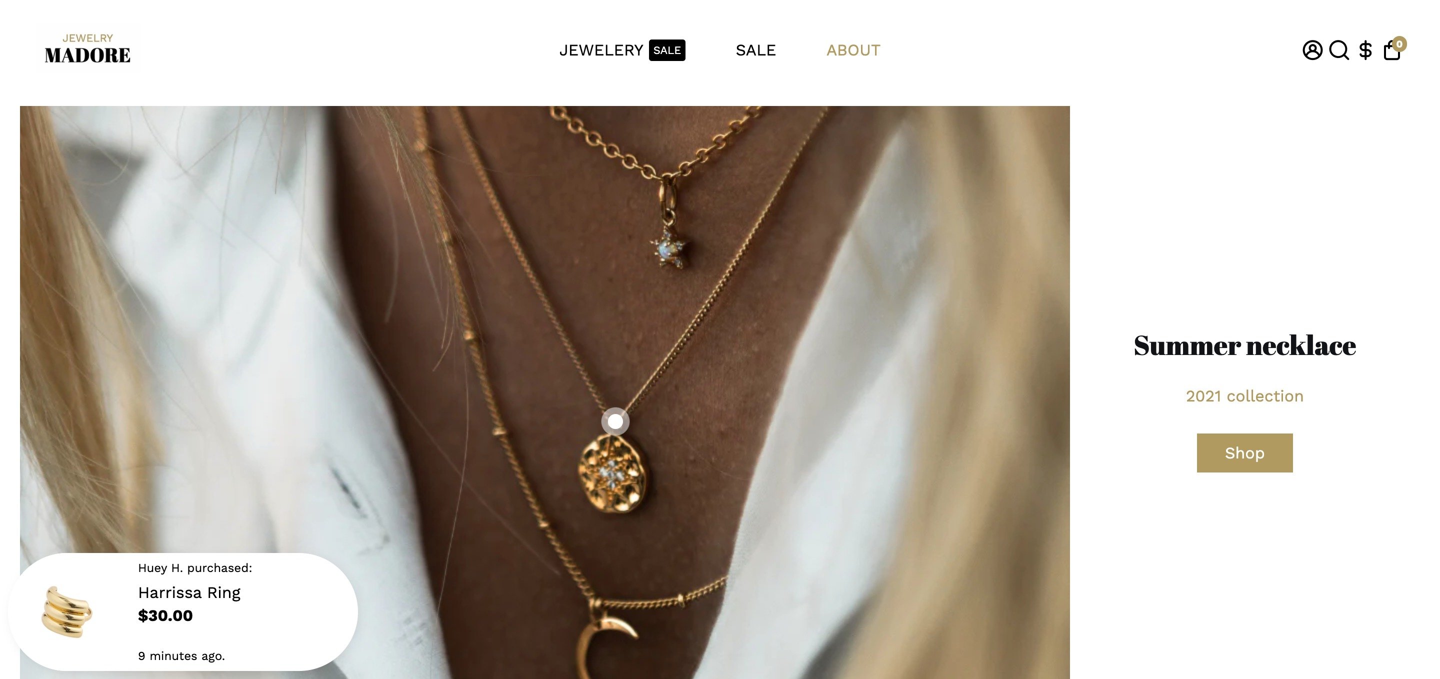 booster theme jewelry store preset