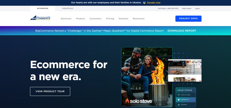 BigCommerce for eCommerce store