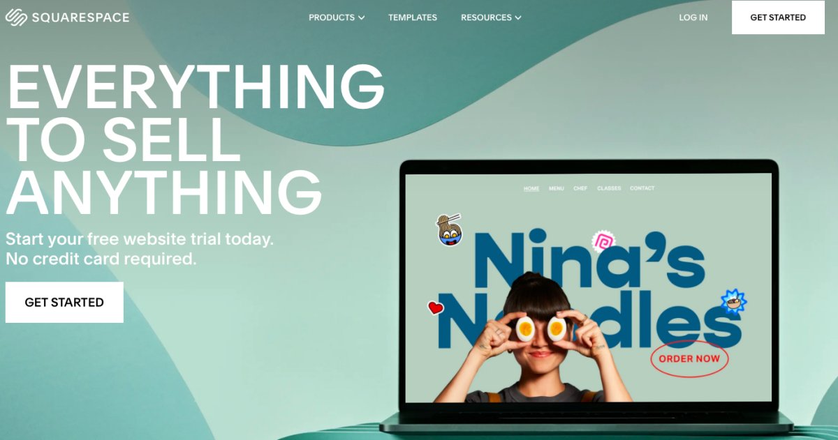 Squarespace website maker