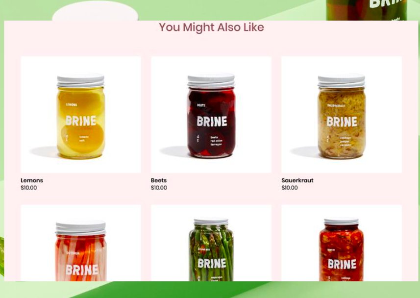 Squarespace product merchandising
