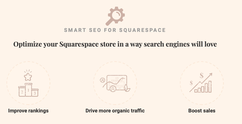 Smart SEO app for squarespace